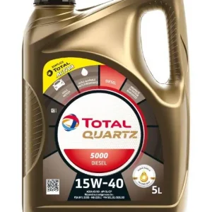 TOTAL QUARTZ 5000 15W40 DIESEL 5L Rabat