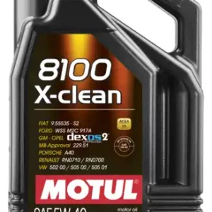 Szybka dostawa MOTUL 8100 X-CLEAN5W40 C3 5L