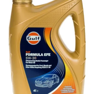 Tylko dziś GULF 5W30 FORMULA EFE 4L