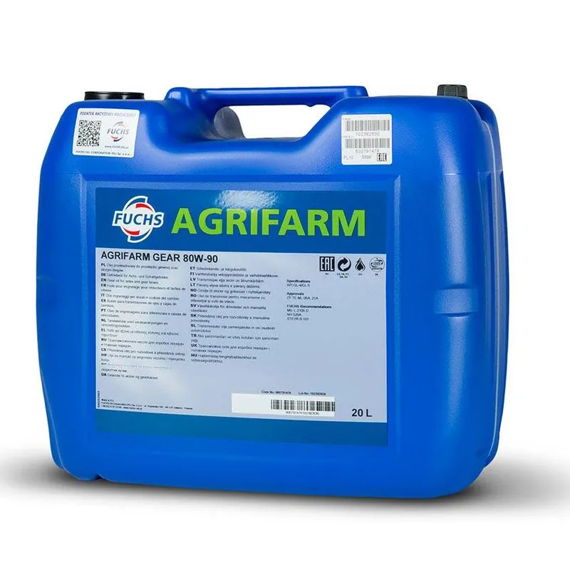 FUCHS AGRIFARM GEAR 80W90 20L Zwrot pieniędzy