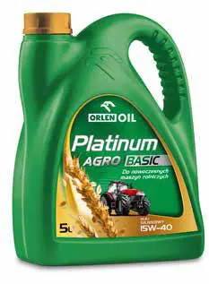 Promocja ORLEN PLATINUM AGRO BASIC 15W40 5L