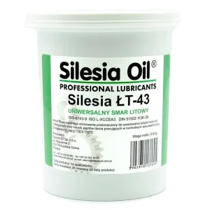 SILESIA ŁT 43 SMAR DO ŁOŻYSK TOCZYCH I ŚLIZGOWYCH 0.8KG Tylko dziś