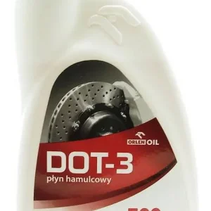 ORLEN DOT 3 PŁYN HAMULCOWY 0.5L Szybka dostawa