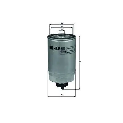 Oferta KNECHT FILTR PALIWA KC140