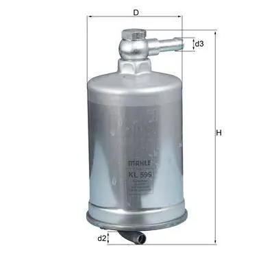 Niska cena KL599 FILTR PALIWA