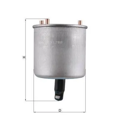 Autentyczny KL788 FILTR PALIWA