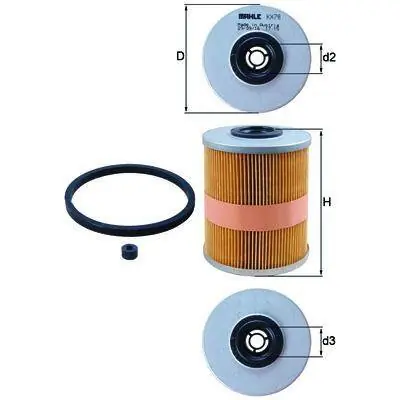 KNECHT FILTR PALIWA KX78D Oryginalny