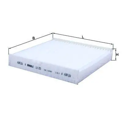 KNECHT FILTR KABINOWY LA 155 Oryginalny