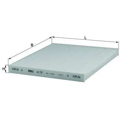 Autentyczny KNECHT FILTR KABINOWY LA157