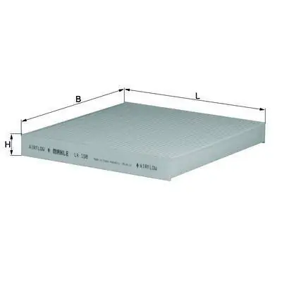 KNECHT FILTR KABINOWY LA 158 Autentyczny