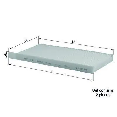 KNECHT FILTR KABINOWY LA468/S Oferta