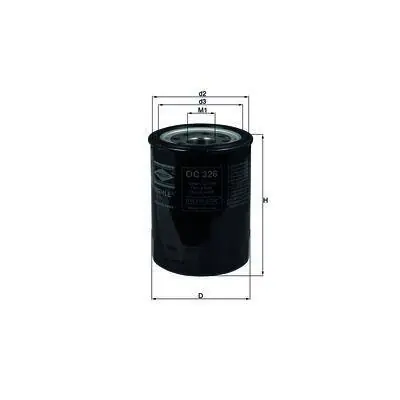 KNECHT FILTR OLEJU OC 326 Rabat