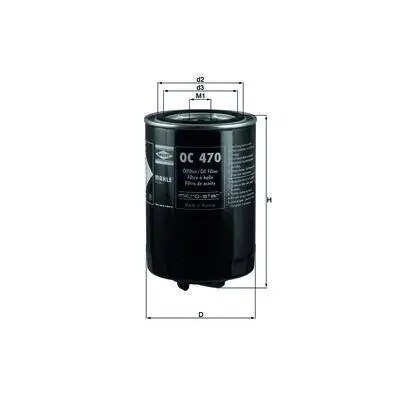 Zamów teraz KNECHT FILTR OLEJU OC 470