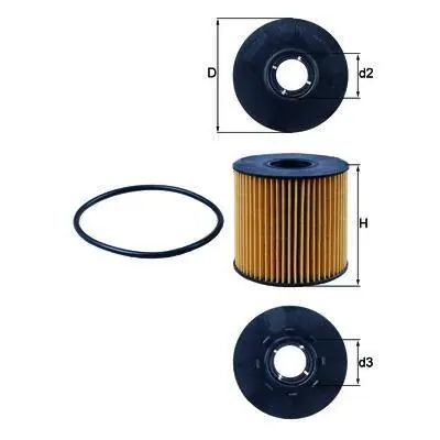 KNECHT FILTR OLEJU OX 210D Tylko dziś