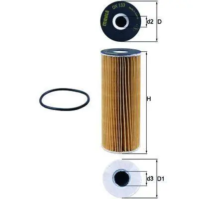 Bezpieczna płatność KNECHT FILTR OLEJU OX133D