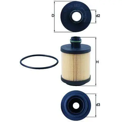 KNECHT FILTR OLEJU OX553D Oferta limitowana