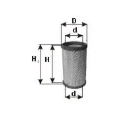 Najlepsza cena PZL-SĘDZISZÓW FILTR POWIETRZA WA20273