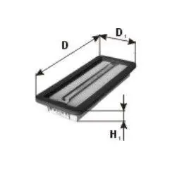Tylko dziś PZL-SĘDZISZÓW FILTR POWIETRZA WA50215