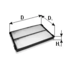 Oferta PZL-SĘDZISZÓW FILTR KABINOWY WA60286