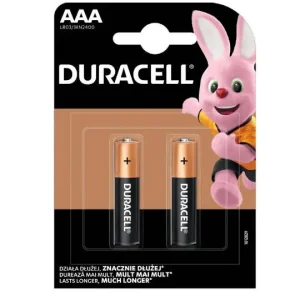 Zwrot pieniędzy BATERIA DURACELL LR3/AAA 2 SZT.