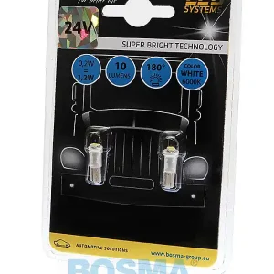 ŻARÓWKA 24V SMD 1XSMD T05 WHITE 2 SZT. BOSMA 3949 Autentyczny