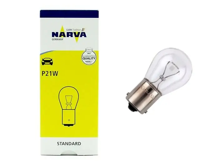 ŻARÓWKA 12V P21W BA15S NARVA Darmowa dostawa