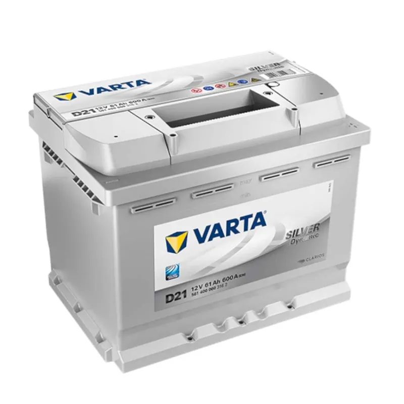 AKUMULATOR 12V 61AH 600A D21 VARTA SILVER Premium