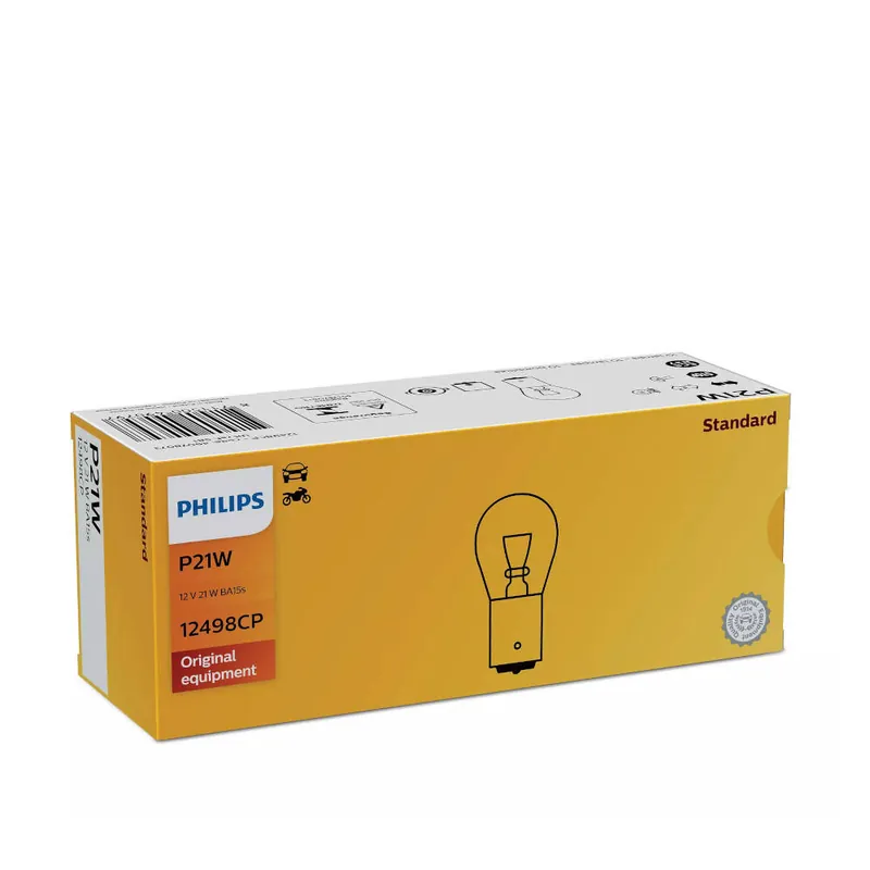 Wysoka jakość ŻARÓWKA 12V 21W STANDARD BA15S PHILIPS