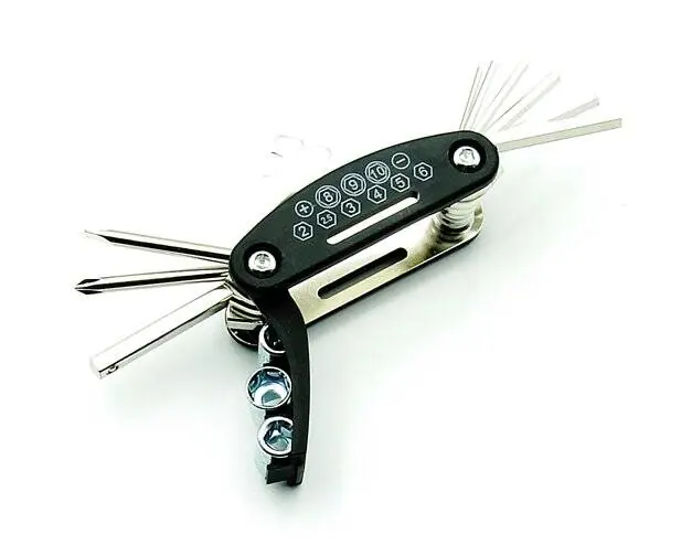 Autentyczny WIELOFUNKCYJNY ZESTAW KLUCZY DO ROWERU