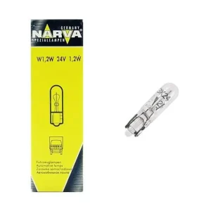 Tylko dziś ŻARÓWKA 24V 1.2W W1.2W CAŁOSZKLANA NARVA
