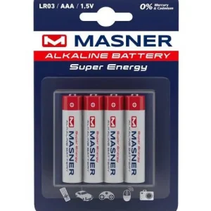 Premium BATERIA MASNER LR03 AAA 4 SZT.