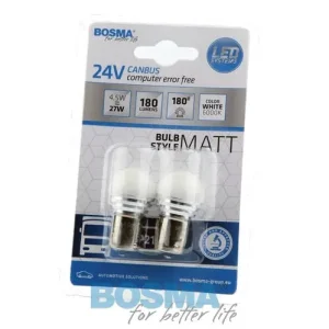 ŻARÓWKA 24V 9XLED SMD2835 BA15S 23X43mm CANBUS 2 SZT. Najlepsza cena