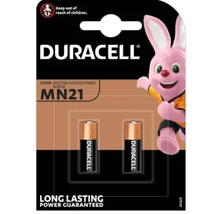 BATERIA DURACELL MN21 12V A23 2 SZT. Darmowa dostawa