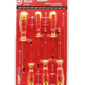 ZESTAW WKRĘTAKÓW IZOLOWANYCH 75-100MM 6 SZT. Nowość