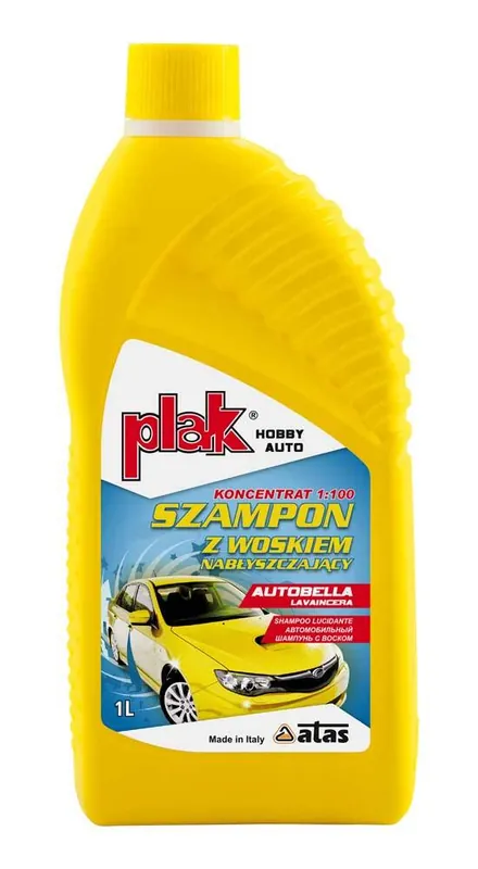 Tylko dziś ATAS AUTOBELLA SZAMPON Z WOSKIEM 1L