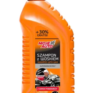 AMTRA MOJE AUTO SZAMPON Z WOSKIEM 1L + 30% Nowość