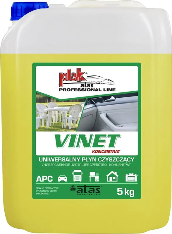 Zamów teraz ATAS VINET UNIWERSALNY PREPARAT MYJĄCY 5KG