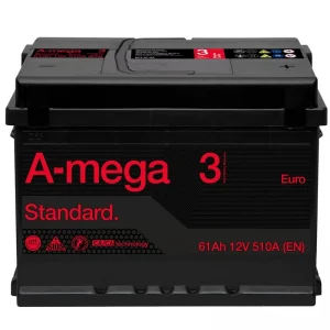 Autentyczny AMEGA 3 STANDARD 12 V 55Ah 480A