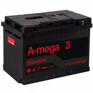 AMEGA STANDARD M3 12V 74Ah 680A P+ Darmowa dostawa