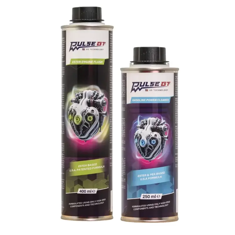 Zwrot pieniędzy PULSE GT GASOLINE POWER CLEANER 250ML + ESTER ENGINE FLUSH 400ML