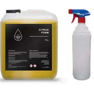 Bezpieczna płatność CLEANTECH CITRUS FOAM 5L + TENZI PUSTA BUTELKA 1L