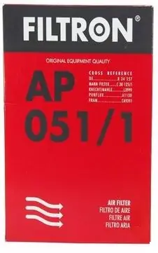 Zwrot pieniędzy FILTRON AP 051/1