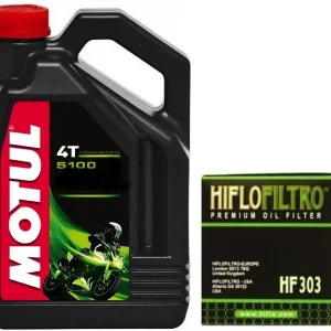 Bezpieczna płatność MOTUL 5100 4T 10W50 4L FILTR HIFLO