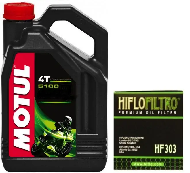 Bezpieczna płatność MOTUL 5100 4T 10W50 4L FILTR HIFLO