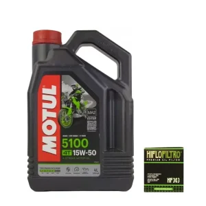 MOTUL 5100 15W50 4T 4L FILTR HIFLO Premium