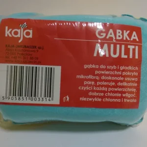 KAJA GĄBKA DO SZYB MULTI OBSZYTA MIKROFIBRĄ Popularny