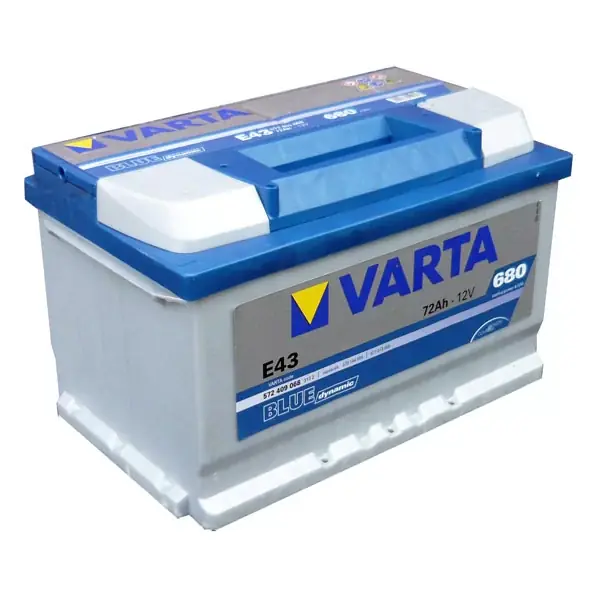 Autentyczny VARTA BLUE DYNAMIC 72AH 680A (E43)