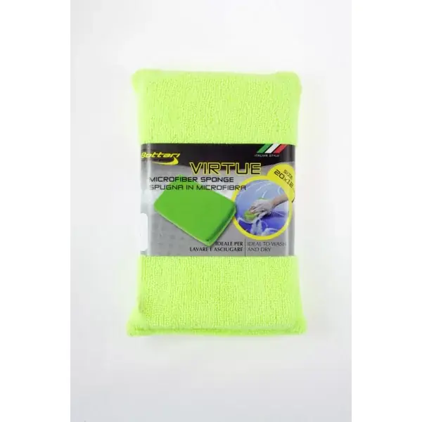 BOTTARI GĄBKA DO MYCIA SAMOCHODU MIKROFIBRA 100% Wysoka jakość