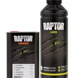 RAPTOR ŚRODEK OCHRONNY CZARNY U-POL 1L+ UTWARDZACZ Promocja