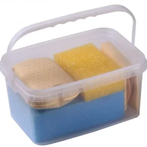 KAJA ZESTAW GĄBEK I MIKROFIBRA COMPACT BOX Najlepsza cena